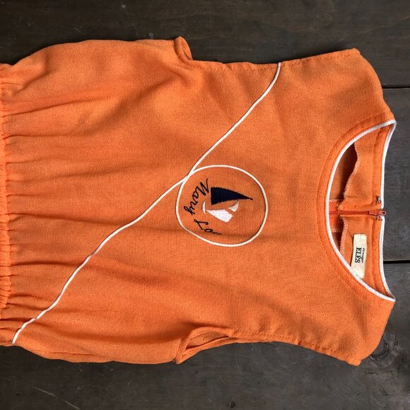 Linen Sundress | 70s Sailboat Sundress - Picture 5 of 10